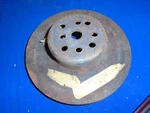 Oem 69 70 71 72 73 74 75 76 77 81 Chevy Water Pump Pulley Single Groove 330556 Used. Price: $25.00.