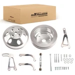 Double Crankshaft & Single Water Pump Pulley For Chevy 283-350 1963-1987 Sbc New. Price: $108.22.
