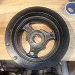 2015-2023 Ford Mustang Gt 5.0 Genuine Oem Crank Pulley Harmonic Balancer Damper Used. Price: $50.00.