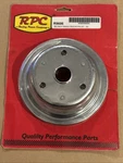 Rpc R9606 Chrome Sb Chevy 283-350 V8 Single Groove Crankshaft Pulley Lwp Lower New. Price: $49.99.