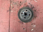 87-93 Ford Mustang Water Pump Pulley Serpentine Engine 302 Ho Used. Price: $18.00.