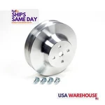 March 10052, One Fits Chrysler 383-440 Two Groove W/p Pulley Natural Aluminum New. Price: $170.20.