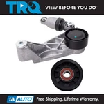 Trq Serpentine Drive Belt Component Kit Fits 2018 Jeep Wrangler Jk New. Price: $100.95.