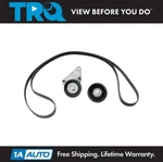 Trq Engine Drive Belt Component Kit For 02-08 Cadillac Chevy Gmc Truck Suv New. Price: $84.95.