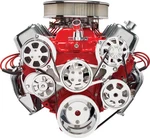 Billet Specialties Tru Trac Bbc Front Engine Kit,air Conditioner Compressor,a/c New. Price: $2639.95.
