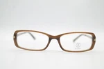 Vintage Bogner 733001 Brown Gold Square Glasses Eyeglass Frame Nos New. Price: $47.11.