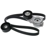 Gates 90K38417 Complete Serpentine Belt Drive Component Kit New. Price: $169.33.