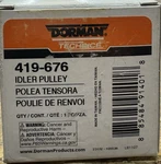 For Chevy Silverado 1500 1999-2009 Dorman 419-676 Techoice Idler Pulley New. Price: $19.99.