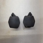 1994-01 Dodge Ram 1500 2500 3500 Hood Rubber Bumper 55234899 Oem Used. Price: $25.00.