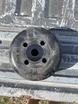 89-96 Ford F150 F250 F350 5.0 Water Pump & Fan Serpentine Pulley F4TE-8A528-AA Used. Price: $39.99.