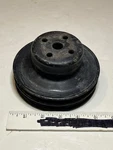 Gm 1247885 Buick 455 Water Pump Pulley, 2-GROOVE Oem Used. Price: $35.99.