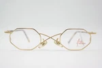 Vintage Filou 2501 With Sunglasses Clip Gold Brown Square Frame New. Price: $216.32.