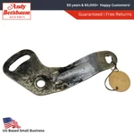 1951-54 Chrysler V8, 1952-56 Desoto Firedome Idler Pulley Bracket 1325946 Nos New. Price: $37.50.
