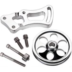 Billet 12320 Power Steering Bracket And Pulley Aluminum Polished New. Price: $280.28.