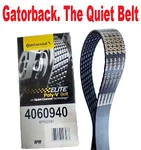 New Serpentine Poly-v The Quiet Belt Gatorback Continental Elite 4060940. Price: $69.95.