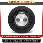 New Crankshaft Pulley For Mitsubishi Montero 2001-2002 3.5L Naturally Aspirated. Price: $80.68.
