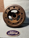 1958 Ford 292 Crank Harmonic Balancer ECG-6316-D1 Repair Needs Sleeve Kit. Price: $100.00.