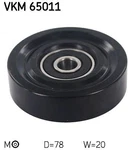 V-ribbed Belt Tensioner Skf Vkm 65011 Fits Hyundai Kia Accent Carens Ceed New. Price: $23.33.