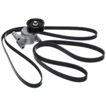 Gates 90K-38357A Serpentine Belt Drive Component Kit For 04-09 Mazda Sport New. Price: $241.99.