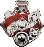Billet Specialties Tru Trac Sbc Serpentine Front Engine Kit,alternator,p/s Pump New. Price: $2121.95.