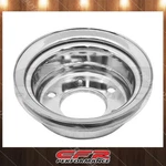 Cobra-tek Fits Steel 1965-1966 D Sb Small Block Crank Pulley Groove Chrome New. Price: $48.54.