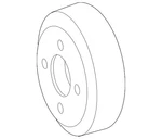Genuine Mercedes-benz Engine Water Pump Pulley 156-205-00-10. Price: $109.80.