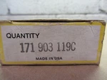 Vintage Genuine Volkswagen Alternator Pulley, 171 903 119 C New. Price: $14.99.