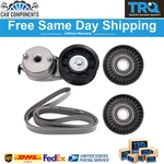 Trq New Drive Belt Component Kit Fits For 2003-2008 Dodge Ram 1500 2500 3500. Price: $87.27.