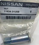 Genuine Nissan 11934-31U0B Adjust Bolt Nut Oem Part New. Price: $19.12.