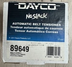 Dayco 89649 Accessory Drive Belt Tensioner Assembly New. Price: $44.99.