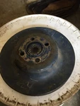 1970S 1960S? Gm Chevrolet Chevy? Dodge? Fan Pulley Water Pump Cylinder? 292? Used. Price: $27.50.