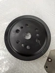 1964-1968 C3 Corvette Crankshaft Pulley Lower 327 Dual Groove Oem Gm 3850838 Bg Used. Price: $98.00.