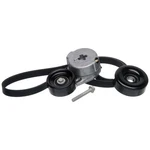 Gates 90K38155A Complete Serpentine Belt Drive Component Kit New. Price: $183.28.