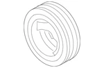Genuine Ford Engine Crankshaft Pulley NL3Z-6312-B New. Price: $157.95.