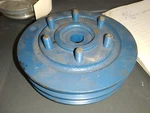 Used Mack 302GC459M Cast Water Pump Pulley For E7 Engine Belt. Price: $150.00.