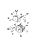 Genuine Mopar Pulley 5159423AA New. Price: $33.75.