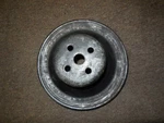 Used Original 1971 Boss 351 Water Pump Pulley D1AE-8509-B1A. Price: $74.99.