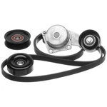 Gates 90K-38274C Complete Serpentine Belt Drive Component Kit New. Price: $147.64.