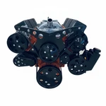Bbc Serpentine Pulley Conversion Kit Alt Ps 396 427 454 Black Powdercoat New. Price: $1750.00.