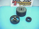 Raceline Htd 8 Mm Water Pump & Lower Drive Dry Sump Oil Pulley Setup Used. Price: $50.00.