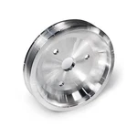 March Crankshaft Pulley Serpentine Aluminum Clear Powdercoated Underdrive Chevy New. Price: $132.99.