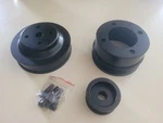 1979-93 Mustang Sve Aluminum Underdrive Pulley Kit Black 5.0 New. Price: $89.00.