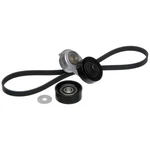 Gates 90K38196A Complete Serpentine Belt Drive Component Kit New. Price: $152.18.