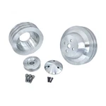 March Performance V-belt Pulley Kit 2-GROOVE High Water Flow Ratio Polished 3... New. Price: $305.99.