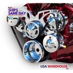 March 21150, Kit Sbc Style Track Pulley Set Alt A/c With P/s Performance Parts New. Price: $2710.51.