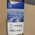 Genuine Gm 24505054 Ribbed Serpentine Drive Belt New. Price: $24.22.
