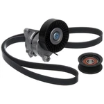 Gates 90K38174A Complete Serpentine Belt Drive Component Kit New. Price: $280.60.