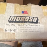 Moroso Vintage Deep Groove Crankshaft Pulley Bbc New. Price: $50.00.