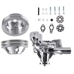 Long Water Pump Groove Crankshaft Pulley Kit For Chevy 350 400 283 High Volume New. Price: $147.57.