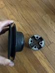 1977-1983 Mercedes W123 Water Pump Pulley 6152051310 240D 1152050126 Used. Price: $35.00.